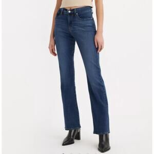 Levi's CLASSIC BOOTCUT WOMEN'S JEANS Size 6 Medium Blue Stretch  Western